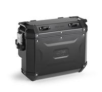 KVGS33BR - Side Case Kappa K’VOYAGER Right-handled slot Aluminum Black 33lt