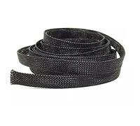 KVIVI Cable Tidy Wire Sleeves Cable Sleeve Length 50/100/200M Insulated Braided Sleeving Data Line Protection Wire Cable Flame-retardant Tube Expandable Braided Sleeving (Color : 200M, Size : 3mm)