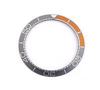 KVIVI Watch Insert Loop,Ceramic Watch Bezel Sloping 42-34mm Aluminum Insert Dial Watch Replace Accessories Parts Ceramic Bezel (Color : Bronze)