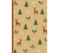 KVK Creations Christmas Lined Notebook/Journal - 6x9 inches, 120 Pages - Perfect for Gifting or Personal Use