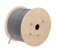 KVKM 6ft Cat8 Ethernet Cable S/FTP Indoor Outdoor Heavy Duty High Speed Cat8 LAN Network Cable 40Gbps 2000MHz for PC Grey
