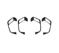 KVKQMLFEAW Car Central Control Panel for Q3 F3 2019 2020 2021 2022 2023 Car Styling Inner Door Handle Cover Trim Frame Sticker Interior Accessories(Ceramic)