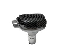 KVKQMLFEAW for Kia for Sportage 3 2012 2013 2014 Carbon Black Automatic Gear Shift Knob Shifter Gear Stick Car Interior Window Control Switch(Carbon Fiber Black)