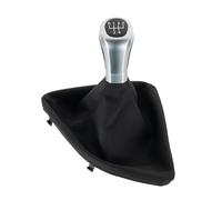 KVKQMLFEAW Gear Shift Knob for 1 Series E81 E82 E87 E88 2003-2013 Car 5 Speed Gear Shift Knob Collar Gaiter with Gear Shift Boot Shifts Head Gears