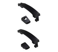 KVKQMLFEAW Outer Door Handle 1pcs Exterior Left Door Handle Front Rear Lef Right for Chevy for Epica 2007-2018 Exterior Handle(Front Left(Black))
