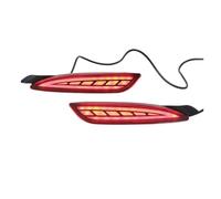 KVKQMLFEAW Rear Lamp Assembly FOR Mazda 3 FOR Hatchback 2019 2020 Dynamic Turn Signal Light Reflector Stop Driving Lamp Fog Lamp Rear Bumper Brake Light Tail Light Cluster