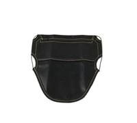 KVKQMLFEAW Saddle Bags Motorcycle Scooter Seat Bag Tool Storage Motorcycle Seat Bucket Sundries Bag Zipper Motor Pannier Bag(Black)