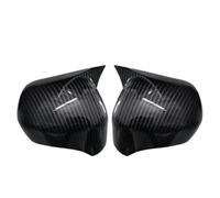 KVKQMLFEAW Side Mirror Cover 1 Pair Car Rearview Side Mirror Cover For Civic 8th 2005-2011 Look Mirror Cap