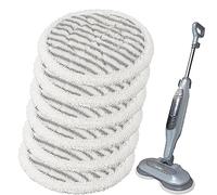 KVLZ Replacement Steam Mop Pads for Shark Steam Mop Pads Compatible with Shark S7000AMZ S7000 S7001 S7001TGT S7000 Series Steam & Scrub All-in-One Hard Floor Steam Mop (6-Pack)