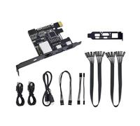 KVM-PCIE base set for desktop users improves stability and optional WiFi power via Ethernet function development board accessories