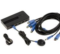 KVM Switch Sharing Box Mouse Keyboard Screen 2 PCs HDMI 4K 60Hz