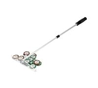 KVMORZE Telescopic Roulette Chip Rake, Acrylic Chip Receiving Rod Poker, Fully Transparent Chip Pusher, Casino Grade Pro Rake for Blackjack, Texas Hold'em, Telescopic Roulette Casino Poker