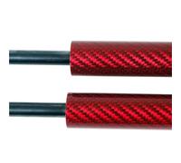 KVPYVYAMZ Car Boot Gas Springs For Peugeot 208 For P21 2019-2025 Front Hood Struts Modify Bonnet Refit Lift Support Rod Shock Damper Piston Boot Flaps Bonnet Support Rod(Carbon Fiber Red)