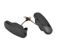 KVPYVYAMZ Dynamic Turn Signal Light Indicator Light For Citroen For Nemo Panel Van 2008.02-2018 2019 Dynamic Turn Signal Side Marker Light Repeater Lamp Styling Accessories(Dynamic Smoked)