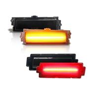 KVPYVYAMZ Turn Signal Light Wing For Monte For Carlo For SS LED Car Side Marker Light Front Rear Red Auto Turn Signal Lights Driving Lights(4pc Amber Red)