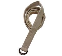 KVR Cotton Corduroy Double D ring Belts Classic Comfort Soft Stylish Casual Formal Jeans for Teens Girls Women, Cream-horizontal Stripe, 2XL-51inch