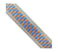 KVR Polyester Silk Brocade Jacquard Craft Trim Sewing Embroidery Decoration Ribbon Lace Garment Dress Skirt Wedding Party (Combo-32, 0.80 inch Wide, 50 mtr in a Pack)