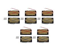 KVSERT 10X Humbucker Double Coil Pickups Neck and Bridge Compatible with LP Style Electric Guitar