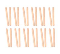 KVSERT 12 Pairs Wood Claves Percussion Instrument Rhythm Sticks Percussion Rhythm Sticks Children Toy