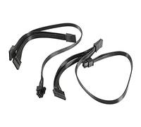 KVSERT 2Pcs 6 Pin to 3X SATA Driver Cable for Supernova 650 750 850 1000 1600 2000 G2 G3 P2 T2 GS