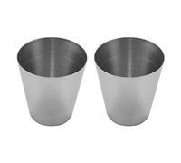 KVSERT 2X 1Oz 35Ml Stainless Steel Wine Drinking Shot Glasses Barware Cup