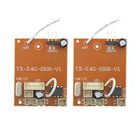 KVSERT 2X 2.4G Full Scale Model Main Circuit Board Receiver for MN D90 MN98 MN99S MN45 1/12 RC Car Spare Parts Accessories