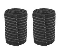 KVSERT 2X Extra Long Elastic Knee Wrap Compression Bandage Brace Support Elastic Knee Compression Bandage Wraps