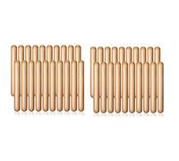 KVSERT 40Pieces 8 Inch Kids Rhythm Sticks Music Lummi Sticks Classical Wood Claves Musical Percussion Instrument Musical Sticks