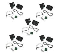 KVSERT 5X -17A Acoustic Guitar EQ Preamp with Digital Procedding Tuner 3 Band EQ Equalizer with Tuner Guitar Pickup