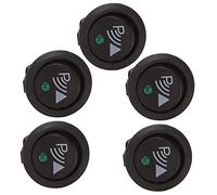 KVSERT 5X Round 3 Pin Rocker/Parking Off Switch Front Rear Walking Sensor