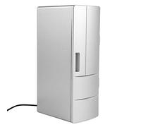 KVSERT Refrigerator Mini Usb Fridge Freezer Cans Drink Beer Warmer Travel Refrigerator Icebox Car Office Use Portable