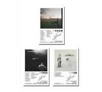 Kvsyaw Zach Bryan Posters Music Album Art Canvas Prints Lovers and Home Decor Unique Wall Art Collection - 3 Set of (Unframed 8x12 in)