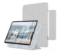 KVTVOU Case for iPad (A16) 11th/10th Generation (2025/2022, 11/10.9 Inch), Powerful Smart Magnetic Attachment, Slim Lightweight Y-Multiple Stand Cover, Support Touch ID & Auto Sleep/Wake, Gray