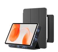KVTVOU Case for iPad Air 11 Inch 2026/2025/2024, for iPad Air 5th/4th Generation 10.9 Inch 2022/2020, Strong Magnetic Attachment, Thin & Lightweight Trifold Stand Cover, Auto Sleep/Wake, Black