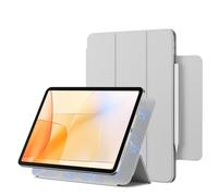 KVTVOU Case for iPad Air 11 Inch 2026/2025/2024, for iPad Air 5th/4th Generation 10.9 Inch 2022/2020, Strong Magnetic Attachment, Thin & Lightweight Trifold Stand Cover, Auto Sleep/Wake, Gray