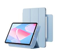 KVTVOU Case for iPad Air 11 Inch 2026/2025/2024, for iPad Air 5th/4th Generation 10.9 Inch 2022/2020, Strong Magnetic Attachment, Thin & Lightweight Trifold Stand Cover, Auto Sleep/Wake, Sky Blue