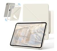 KVTVOU Case for iPad Pro 11 Inch 2022/2021/2020 (4/3/2 Gen), Cream White