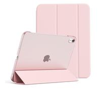 KVTVOU Clear Case for iPad A16 11th Generation 2025 / iPad 10th Generation 2022 10.9 Inch, Hard Transparent Back Cover, Slim Protective Case, Auto Sleep/Wake, Pink