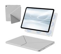 KVTVOU Magnetic Case for iPad 11th Generation A16 2025, for iPad 10th Generation 2022 10.9 inch, Multi-Angle Stand Function, Ultra Slim, Gray