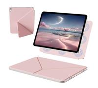 KVTVOU Magnetic Case for iPad 11th Generation A16 2025, for iPad 10th Generation 2022 10.9 inch, Multi-Angle Stand Function, Ultra Slim, Pink