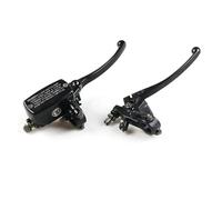 Kvyro Brake levers Motorcycle 7/8" 22MM Handlebar for Master Cylinder Hydraulic Brake Control with Clutch Lever(Black)