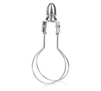 Kvysinly 2pcs Lamp Shade Holder Finial and Lampshade Levellers Light Bulb Cover DIY Lighting Accessories 2pcs Silver One Size