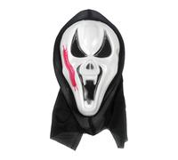 Kvysinly Scream Movie Mask Horror Scream Masque Ghost Mask Skull Face Mask Halloween Killer Cosplay Costume Type 2 One Size