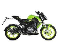 Mivv X-m1 Gp Keeway Rkf 125 2021-24 Kw.001.sc4b Not Homologated Full Line System Silver Not Homologated unisex