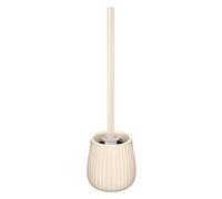 KW Luxury Ceramic/Porcelain/Stoneware Toilet Brush and Holder (Cream)