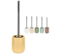 KW Luxury Ceramic/Porcelain/Stoneware Toilet Brush and Holder (Mustard Yellow)