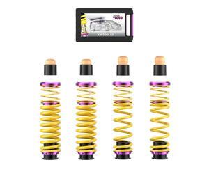 KW Threaded Coil Springs for Porsche 911 Cabrio/Coupe 25371050 Front & Rear Set