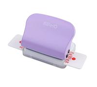 KW-Trio 6 Hole Punch, Handheld Metal Punch, 5 Sheet Capacity, 6mm for A4 A5 B5, Scrapbook, Daily Planner