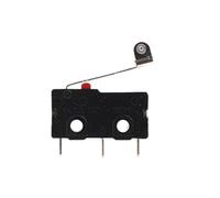 KW12 small micro travel limit switch 5A/250V copper contact button 11-3Z-2 straight handle 2/3 pins bent foot roller(Lever and Pulley-11)