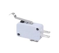 KW7-5 Micro Switch Basic Switch Microswitch Push Button Microwave Oven Grey Micro Limit Switch 5Pcs